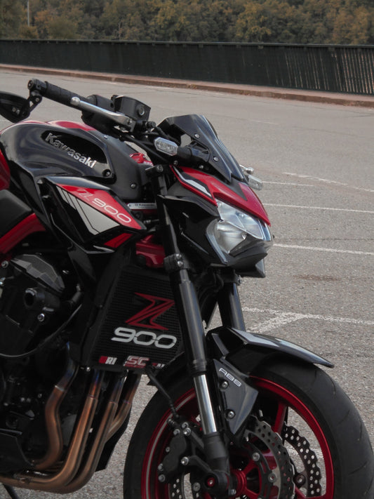 Novedad z900: Parrilla 3D ranurada Z 900 custom