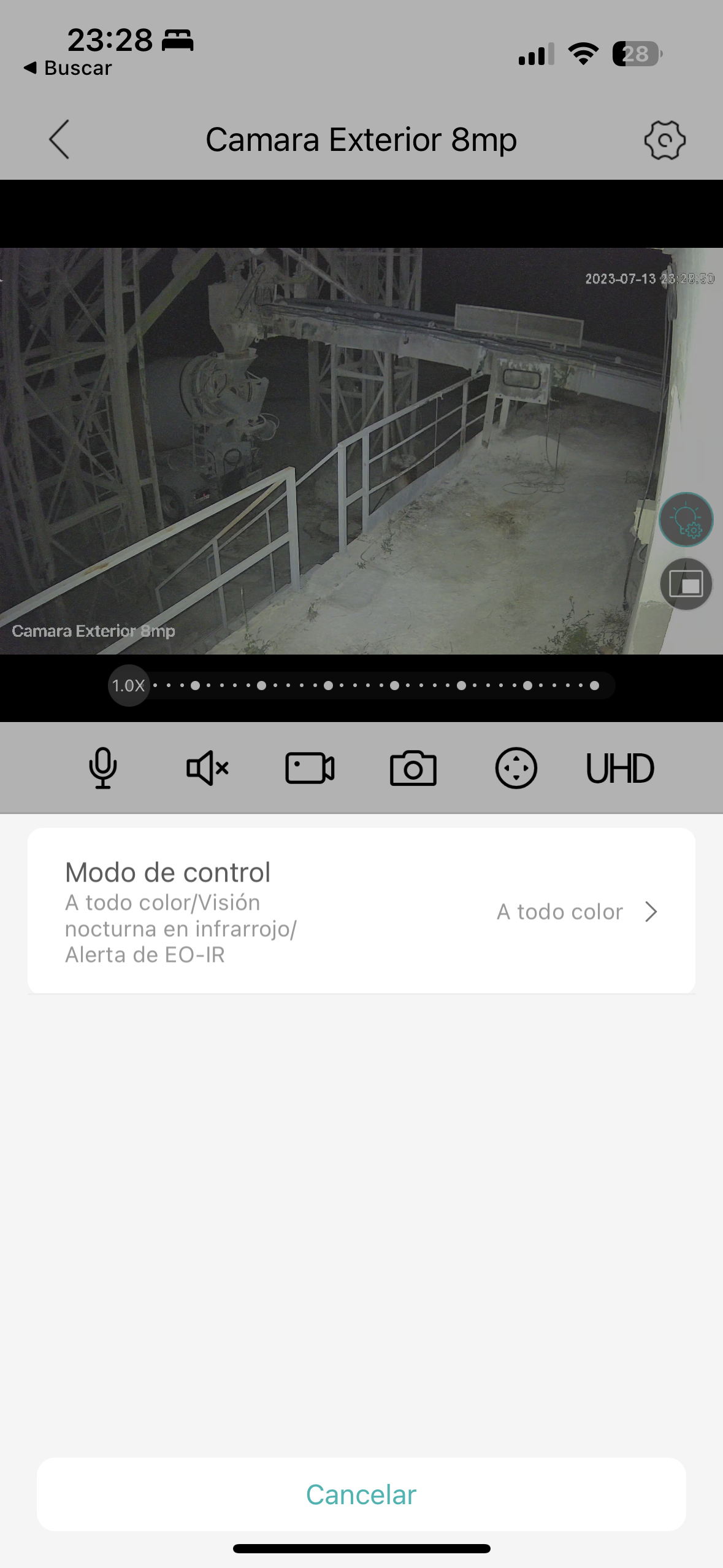 Cámara 4k 8mp doble lente zoom x8