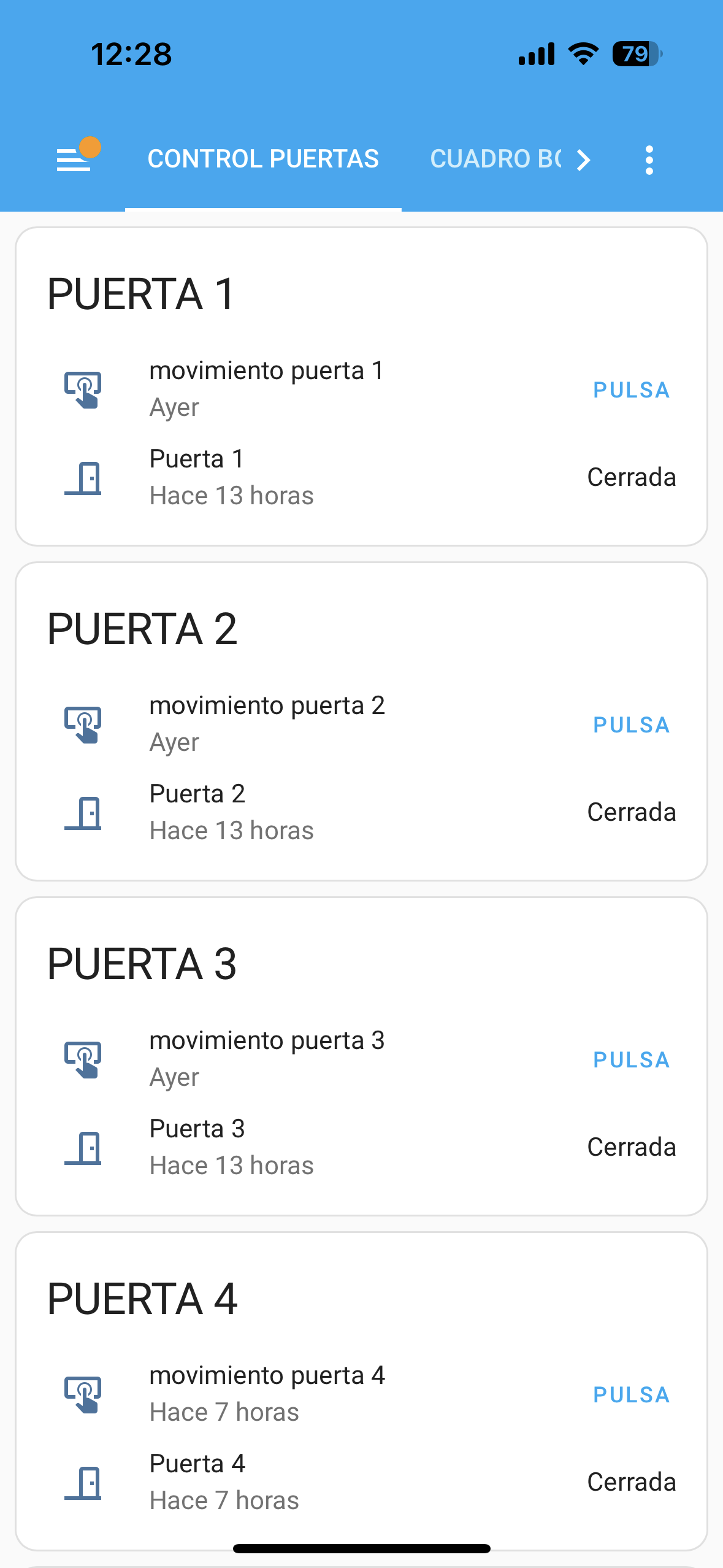 Servicios: dispositivo inteligente para cuadros eléctricos