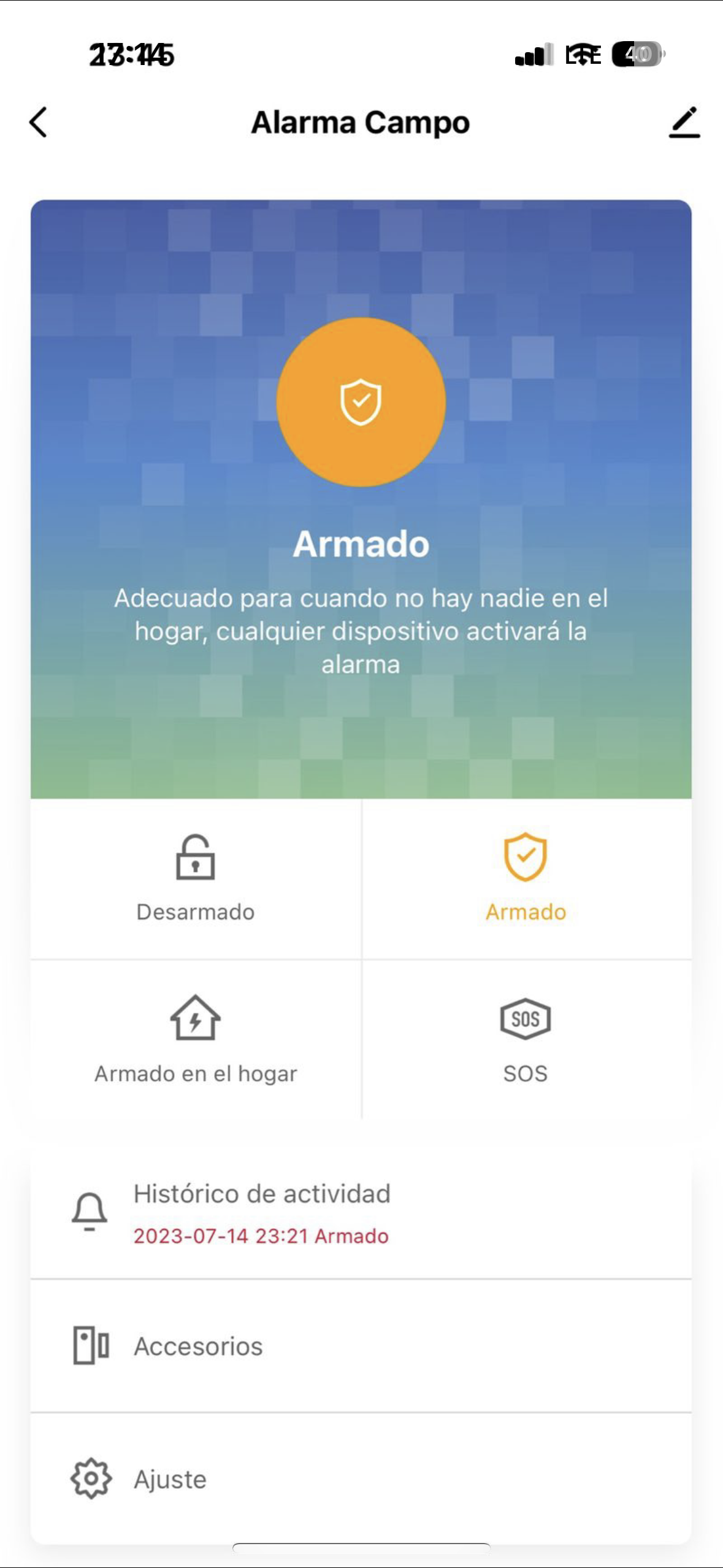 8.Seguridad: kit sistema de alarma