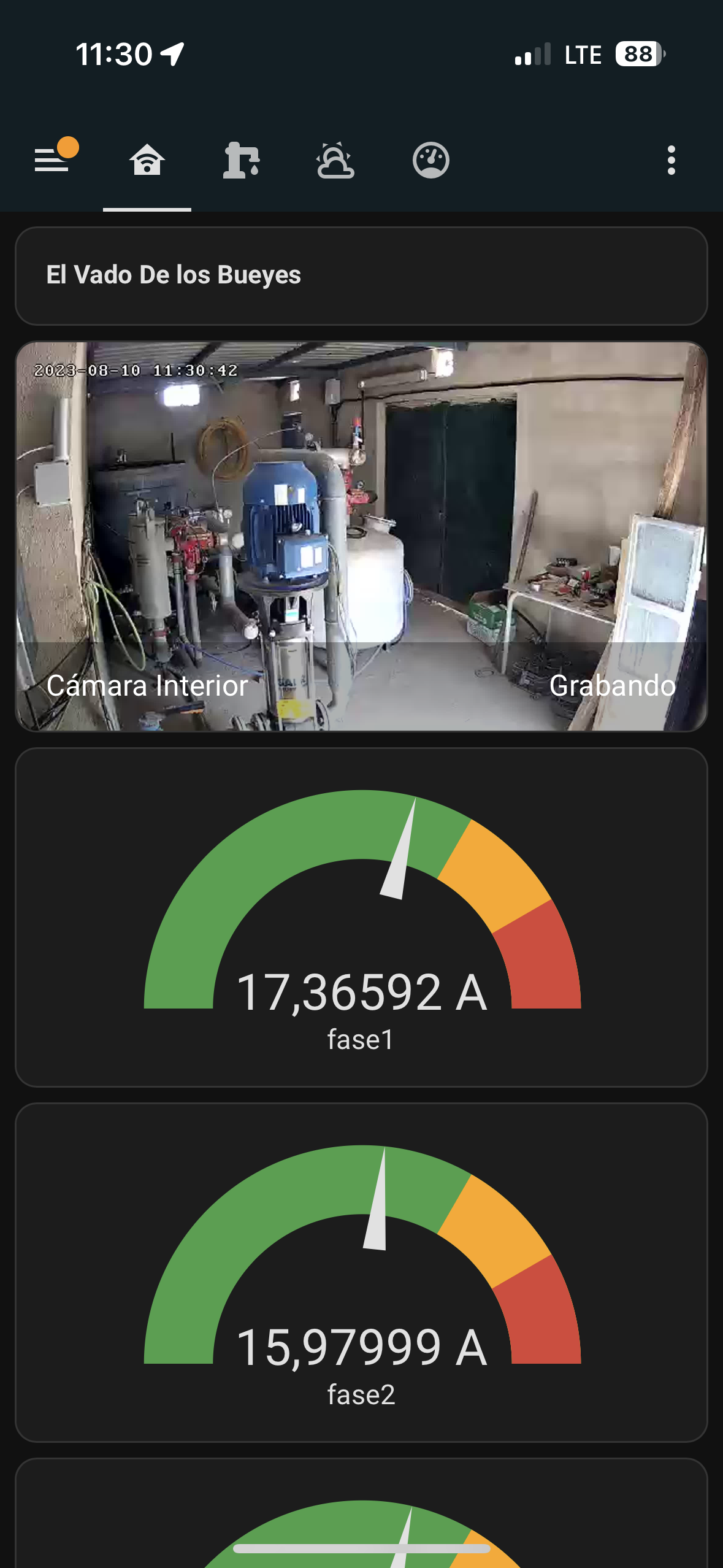 Servicios: dispositivo inteligente para cuadros eléctricos