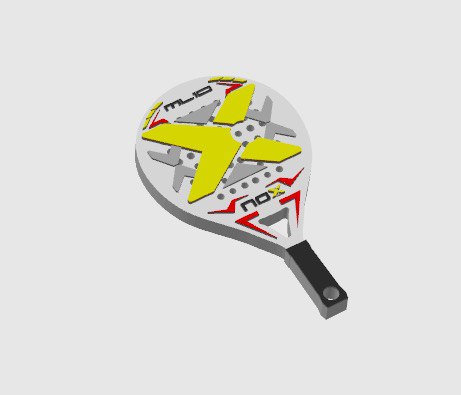 Pádel: llaveros pala NOX ML10 PRO CUP